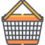 Shopping basket icon 64x64
