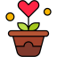 Plant pot icon 64x64