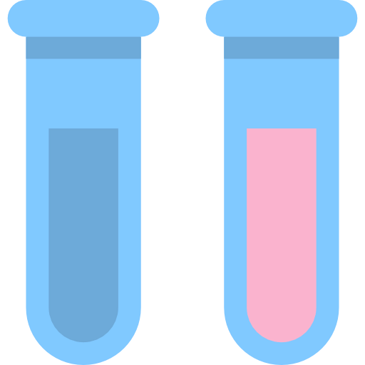 Test tubes icon