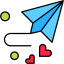 Paper plane icon 64x64