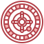 Casino roulette icon 64x64