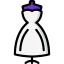 Wedding dress icon 64x64