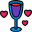 Champagne glass icon 64x64