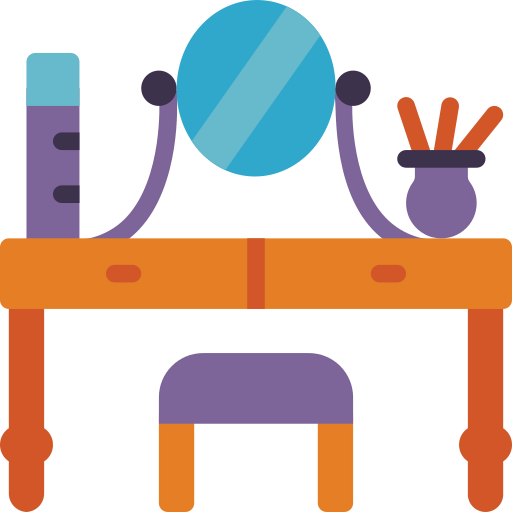 Dressing table icon