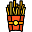French fries icon 64x64
