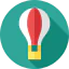 Hot air balloon icon 64x64