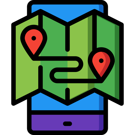 Mobile map icon