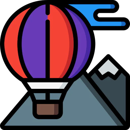 Hot air balloon アイコン