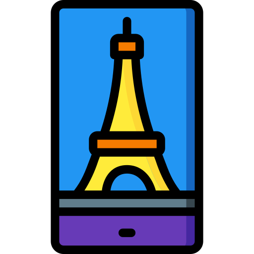 Eiffel tower icon