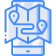 Mobile map icon 64x64
