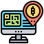 Bitcoin ícono 64x64