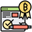 Bitcoin ícono 64x64