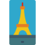 Eiffel tower icon 64x64