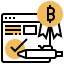 Bitcoin ícono 64x64