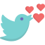 Love bird icon 64x64