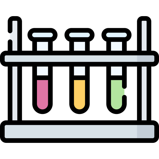 Test tubes icon