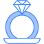 Обручальные кольца иконка 64x64