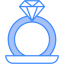 Wedding rings icon 64x64