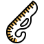 Curve ruler icon 64x64