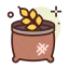 Wheat sack icon 64x64