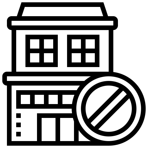 Empty house icon