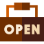 Open sign 图标 64x64