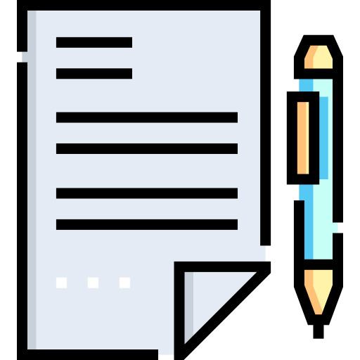 Contract icon