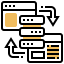 Data exchange icon 64x64