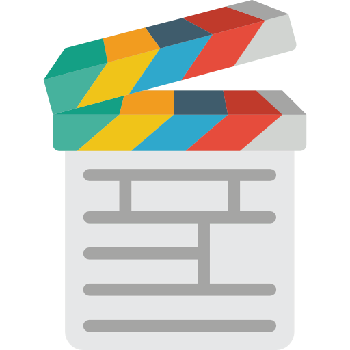 Clapperboard icon
