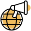 Global marketing icon 64x64