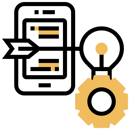 Think outside the box icon