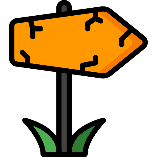 Signpost icon