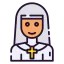 Nun icon 64x64