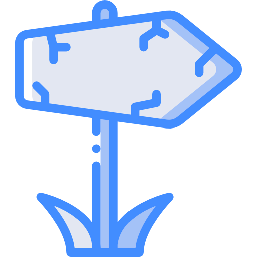 Signpost icon