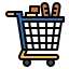 Shopping cart icon 64x64