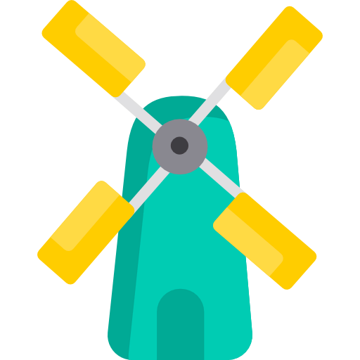Wind mill icon