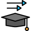 Mortarboard アイコン 64x64