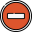 Traffic sign icon 64x64