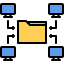Cloud computing biểu tượng 64x64