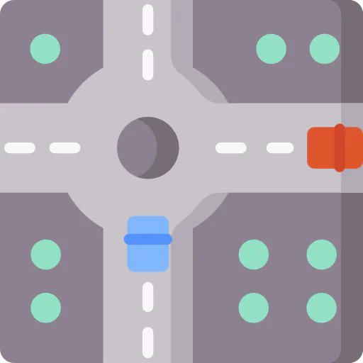 Roundabout icon