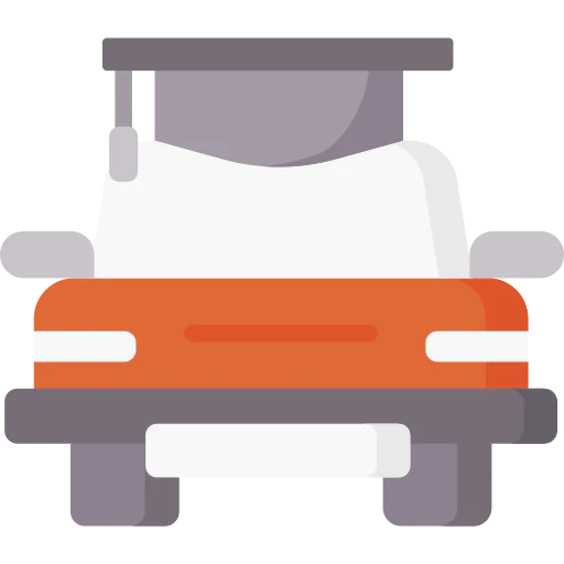 Driving test icon