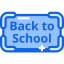 Back to school icon 64x64