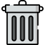 Trash bin icon 64x64