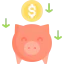 Piggy bank icon 64x64