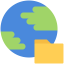 Globe icon 64x64