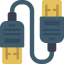 Hdmi cable biểu tượng 64x64