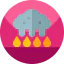 Acid rain icon 64x64