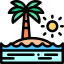 Palm tree 图标 64x64