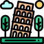 Pisa tower 图标 64x64