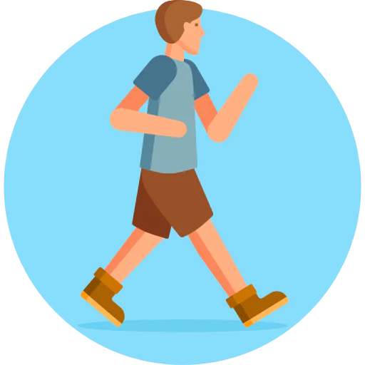 Walking icon